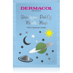 Dermacol Beautifying Peel-Off Metallic Mask peel-off mask for deep cleansing