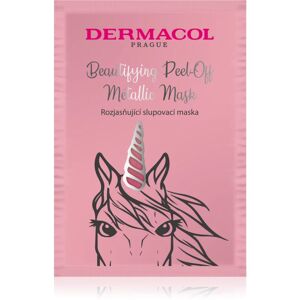 Dermacol Beautifying Peel-Off Metallic Mask peel-off mask with a brightening effect