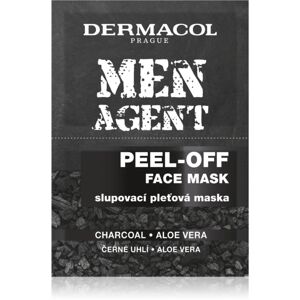 Dermacol Men Agent anti-blackhead peel-off mask with activated charcoal M 15 ml