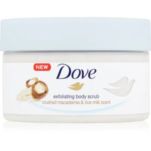 Dove Exfoliating Body Scrub Crushed Macadamia & Rice Milk nourishing body scrub 225 ml