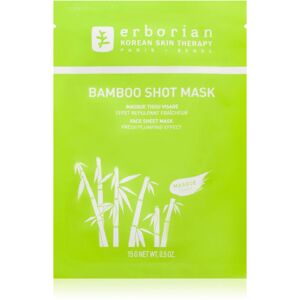 Erborian Bamboo nourishing sheet mask with moisturising effect 15 g