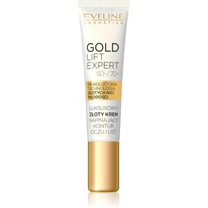 Eveline Cosmetics Gold Lift Expert smoothing cream for the lips and eye area 15 ml