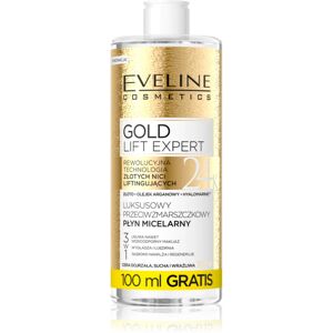 Eveline Cosmetics Gold Lift Expert cleansing micellar water for mature skin 500 ml