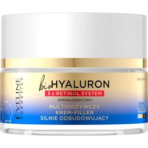 Eveline Cosmetics Bio Hyaluron 3x Retinol System renewing cream for firmer skin 60+ 50 ml