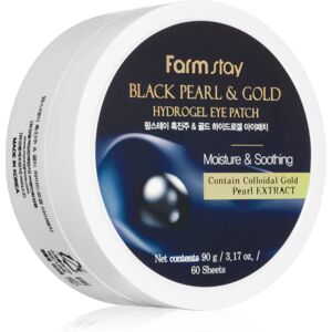 Farmstay Black Pearl & Gold hydrogel eye mask 60 pc