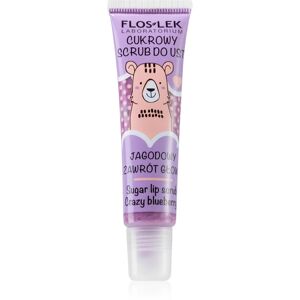 FlosLek Laboratorium Crazy Blueberry lip balm and scrub 14 g