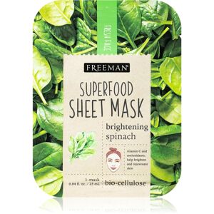 Freeman Superfood Spinach brightening sheet mask 25 ml
