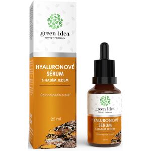 Green Idea Hyaluronic serum with snake venom facial serum for mature skin 25 ml