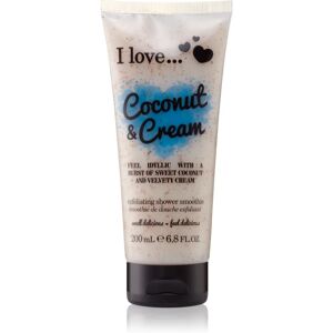 I love... Coconut & Cream shower scrub 200 ml