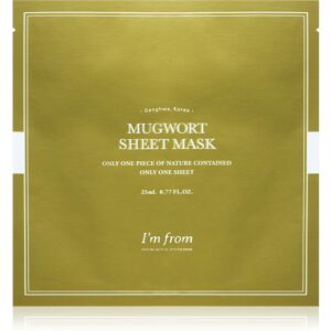 I'm from Mugwort soothing sheet mask for sensitive skin 23 ml