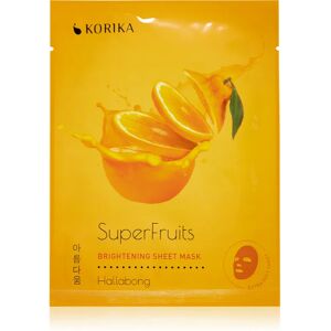 KORIKA SuperFruits Hallabong - Brightening Sheet Mask brightening sheet mask Hallabong 25 g