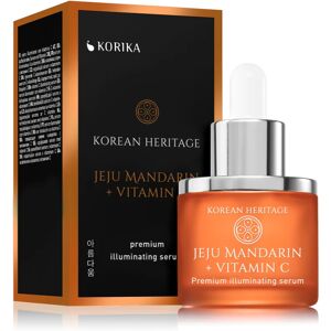 KORIKA Korean Heritage Jeju Mandarin + Vitamin C Premium Illuminating Serum facial serum (illuminating) with vitamin C 30 ml