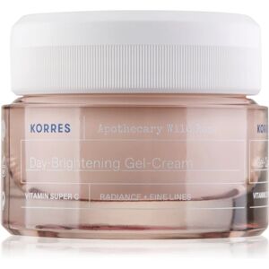 Korres Wild Rose moisturising gel cream with a brightening effect 40 ml