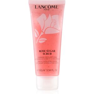 Lancôme Rose Sugar Scrub smoothing exfoliator for sensitive skin 100 ml