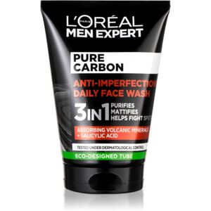 L’Oréal Paris Men Expert Pure Carbon 3-in-1 cleansing gel to treat skin imperfections 100