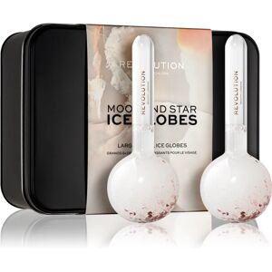 Makeup Revolution Ice Globes Moon & Star massage tool for the face 2 pc