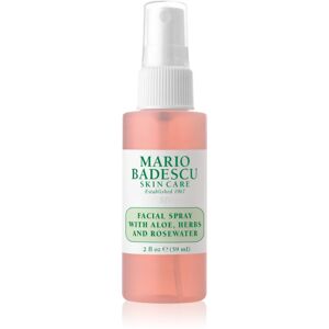 Mario Badescu Facial Spray with Aloe, Herbs and Rosewater toning facial mist for radiance and hydration 59 ml