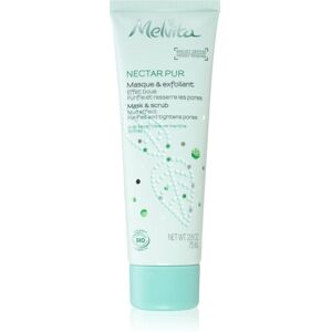 Melvita Nectar Pur cleansing mask and scrub 75 ml