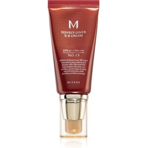 Missha M Perfect Cover BB cream with high sun protection shade No. 23 Natural Beige SPF42/PA+++ 50 ml