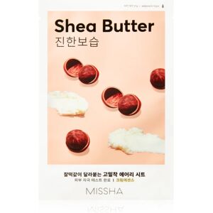 Missha Airy Fit Shea Butter extra hydrating and nourishing sheet mask 19 g