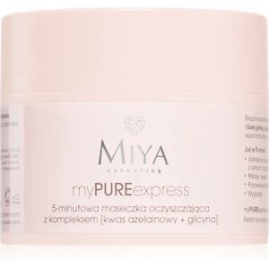 MIYA Cosmetics myPUREexpress oil-controlling and pore-minimising cleansing mask 50 g