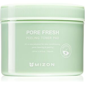 Mizon Pore Fresh exfoliating cotton pads for sensitive acne-prone skin 60 pc