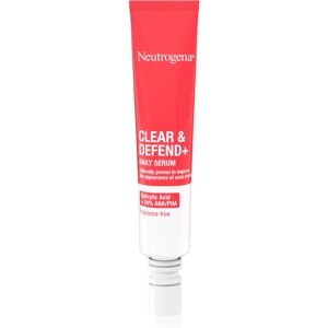 Neutrogena Clear & Defend+ facial serum to treat acne 30 ml