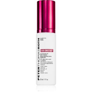 Peter Thomas Roth Even Smoother Glycolic Retinol Resurfacing Serum intensive serum with smoothing effect 30 ml