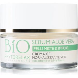 Phytorelax Laboratories Bio Sebum Aloe Vera hydro-gel cream to reduce oily skin 50 ml