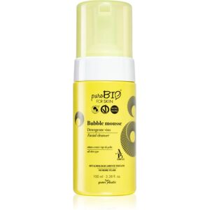 puroBIO Cosmetics Bubble Mousse gentle cleansing foam for the face 100 ml