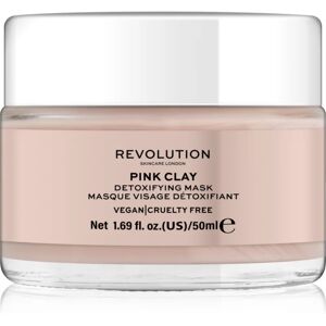 Revolution Skincare Pink Clay detoxifying skin mask 50 ml