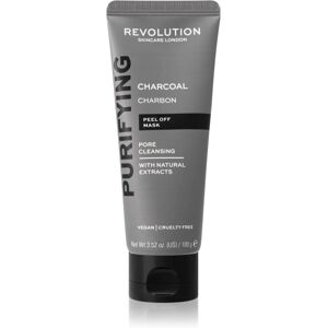 Revolution Skincare Purifying Charcoal anti-blackhead peel-off mask with activated charcoal 100 g