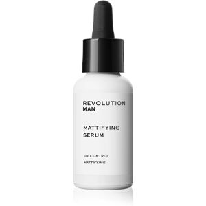 Revolution Man Mattifying moisturising face serum to tighten pores and mattify the skin 30 ml