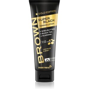 Tannymaxx Brown Super Black Gold Edition sunbed tanning cream for tan enhancement 125 ml