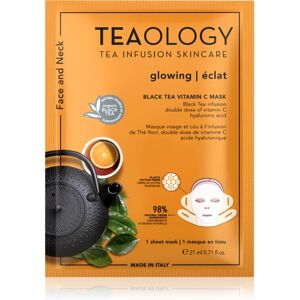 Teaology Face Mask Vitamin C sheet mask with vitamin C 21 ml