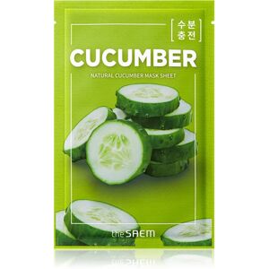 The Saem Natural Mask Sheet Cucumber moisturising and revitalising sheet mask 21 ml