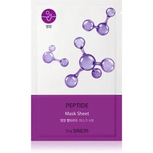 The Saem Bio Solution Peptide intense tightening and brightening sheet mask 20 g