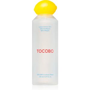 TOCOBO AHA BHA Lemon Toner clarifying toner to even out skin tone 150 ml