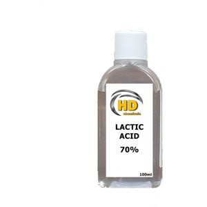 HD Chemicals LTD (70%, 100ml) Lactic Acid Chemical Peel Acne treatment Wrinkles