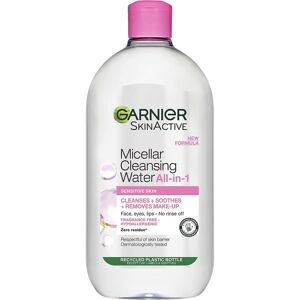 Garnier Micellar Cleansing Water For Sensitive Skin 700ml, Gentle Face Cleanser