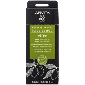 Apivita Express Beauty deep exfoliating cream with olive 2 x 8 ml