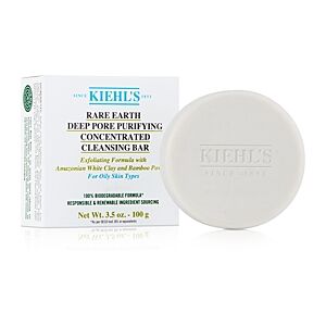 Kiehl's Since 1851 Rare Earth Deep Pore Purifying Concentrated Cleansing Bar  - No Color