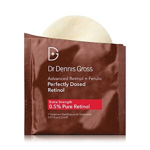Dr. Dennis Gross Skincare Advanced Retinol + Ferulic Perfectly Dosed Retinol Peel (Extra Strength 0.5% Pure Retinol), Set of 8  - No Color