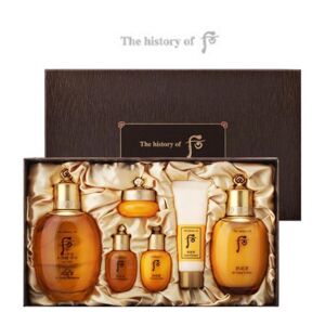 The History of Whoo Gongjinhyang Special Set of 2 (Balancer+Emulsion+Cream+Foam Cleanser)