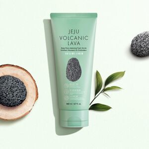 The Face Shop Jeju Volcanic Lava Deep Pore Cleansing Scrub Foam 140ml (3 Options)