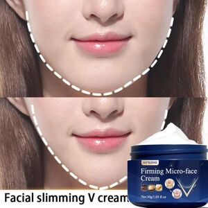 WishLucky Firming Face-lift Slimming Cream V-Shape Slimming Removal Masseter Muscle Double Chin Face Fat Burning Anti-aging Products 30g