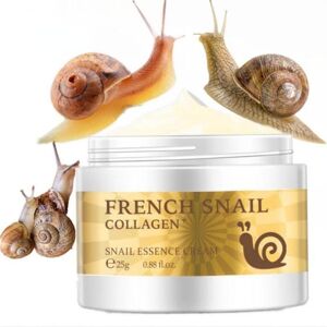 Beauty Makeup Station Snail Cream Anti Wrinkle Aging Firming Moisturizing Oil Control Essence, 25g