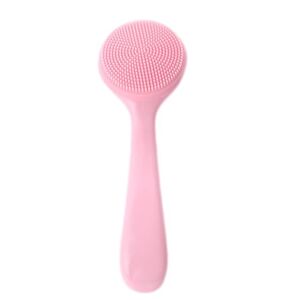 EACTEL Face Wash Brush, Silicone Manual Facial Cleansing Brushes, Facial Scrubber Manual Dual Face Wash Brush, Skin Friendly Exfoliator Brush for Skincare and Massage