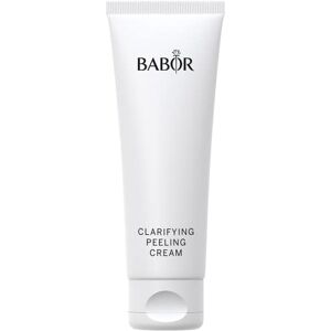 BABOR Clarifying Peeling Cream for oily skin, Clarifying Facial Exfoliator, Preparation for skincare routines and self-tanner, Without alcohol, Vegan formula, 1 x 50 ml