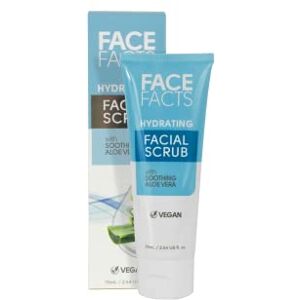 Face Facts Hydrating Facial Scrub Cleansing + Smoothing Aloe Vera 75ml